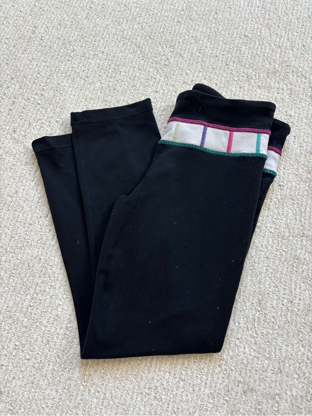 Lululemon Cropped Black Legging